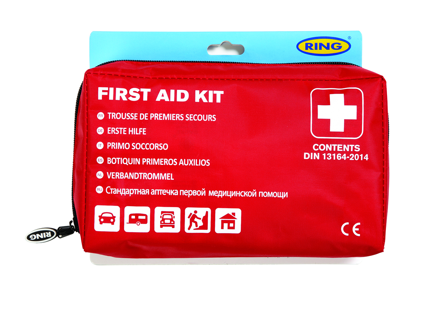 RCT11 DIN13164-2014 First Aid Kit closed case